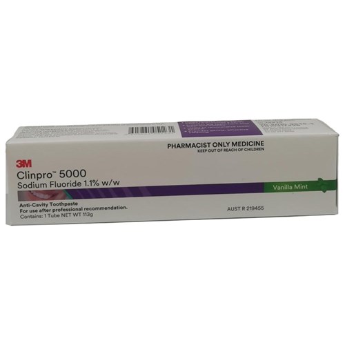 3M Clinpro 5000 Toothpaste 1.1% SF 113g 12214 Tube