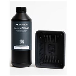 Asiga FusionGRAY 3D Printing Resin V2 1kg Bottle