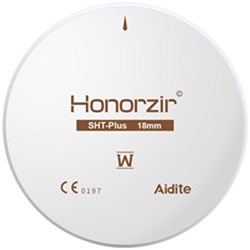 Aidite SHTPW 98 x 22mm Ceramic Disc - White