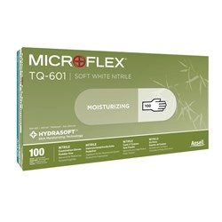 Ansell MicroFlex SoftWhite Nitrile Large 100 Box