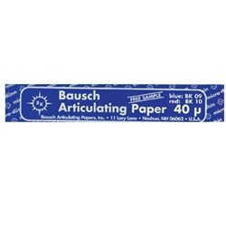 BAUSCH Articulating Paper BK09 Blue 40u 200 strips