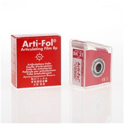 BAUSCH Arti-Fol BK21 Red 1sided 8u 22mm x 20m in dispr