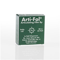 BAUSCH Arti-Fol BK22 Green 1sided 8u 22mm x 20 with dispr