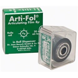 BAUSCH Arti-Fol BK26 Green 2sided 8u 22mm x 20m in dispr