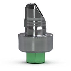 4.5mm Hybrid Abutment Base 2mm Collar Height