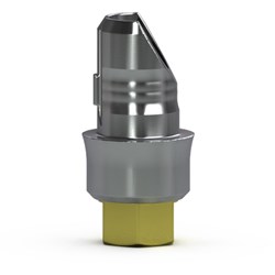 3.5mm Hybrid Abutment Base 2mm Collar Height