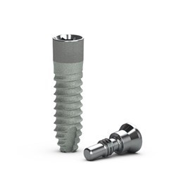 Tapered Internal Implant 3.0x12mm Mountless Laser-Lok