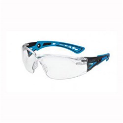 Rush+ SMALL  Safety Glasses Platinum Clear Lens