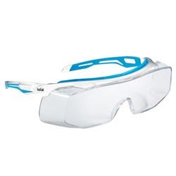 TRYON OTG cover specs Clear Lens Blue/White Frame