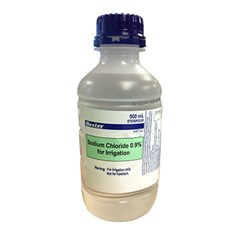 Steripour 0.9% Sodium Chloride Irrigation AHF7123 500ml Btl