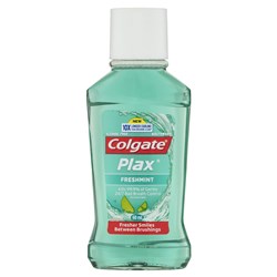 Plax Mouthrinse Freshmint Green 60ml pkt 12