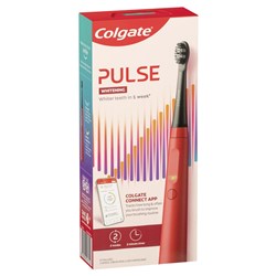 Colgate Pulse Red Whiter Teeth Electric TB & 1 X Refill Head