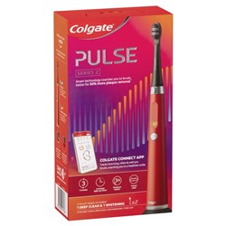 Colgate Pulse Series 2 Red Deep Clean & White Electric TB