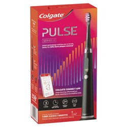 Colgate Pulse Series2 Blk Deep Clean & Sensitive Electric TB