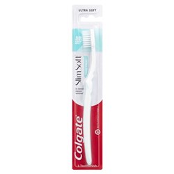 Colgate Slim Soft Ultra Compact Head Toothbrush Pk 12