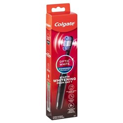 Colgate Optic White Battery Toothbrush Soft 1Pk x 3