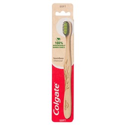 Colgate Bamboo Charcoal Toothbrush Soft pkt 6