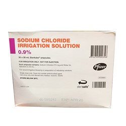 Sodium Chloride Irrigation Solution 30x30ml ampoules