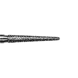 Diamond Bur HP #850-023 Long Tapered Round-End Medium Pkt 5