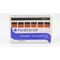 MINIKUT GUTTA PERCHA POINTS .03 TAPER SIZE 40 pk 60