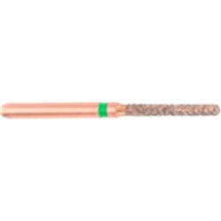 DIAO Diamond BurFG #KP6882-012 Long Parallel Chamfer Rnd pkt5