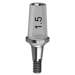 Straight abutment H1.5mm Int. ANK