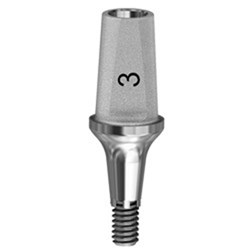Straight abutment H3.0mm Int Ank
