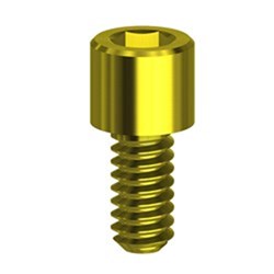 Screw TIN H1,27 on uniabutment Int. Hex conic