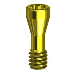 Screw TIN TORX on implant Int. Octagon
