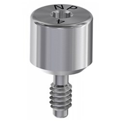 Healing abutment 4mm NP Ext. Hex universal