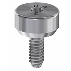 Healing abutment RN 3mm on implant Int. Octagon