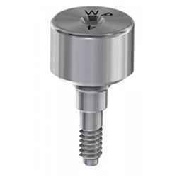 Healing abutment 4mm WP Int. Hex "Click"
