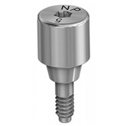 Healing abutment 5mm NP for bridges Hex Active