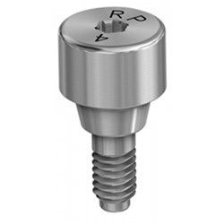 Healing abutment 4mm RP for bridges Hex Active