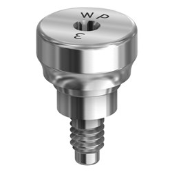 Healing abutment 3mm WP for bridges Hex Active