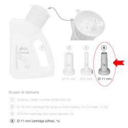 Insert 11mm dia Orocup