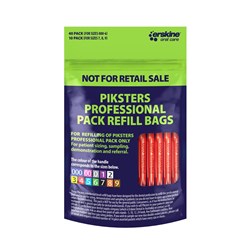 Piksters Refill Professional 4 Red 40pk