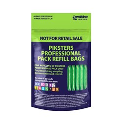 Piksters Refill Professional 6 Green 40pk