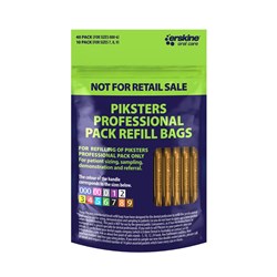 Piksters Refill Professional 9 Brown 10pk