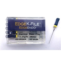 Edge K-File Size 30 21mm Pk 6