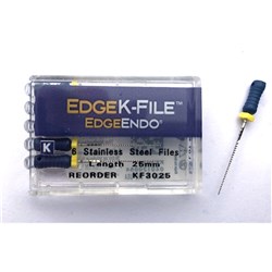 Edge K-File Size 30 31mm Pk 6