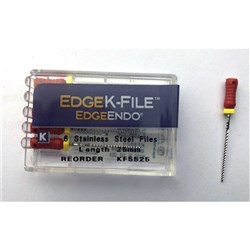 Edge K-File Size 55 21mm Pk 6