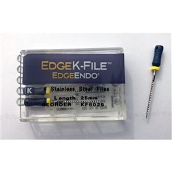 Edge K-File Size 60 25mm Pk 6