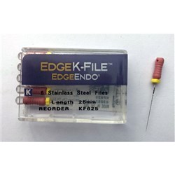 Edge K-File Size 6 21mm Pk 6