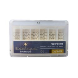 EdgeSequel Paper Point taper 04 size 15 Pkt60