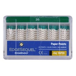 EdgeSequel Paper Point taper 04 size 35 Pkt60