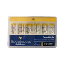 EdgeSequel Paper Point taper 06 size 50 Pkt60