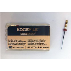 EdgeFile X7 taper .04 size 17 21mm Pk 6