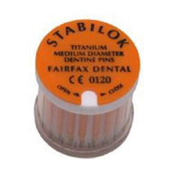Stabilok Pins Orange Size 0.027 Titanium pkt 20