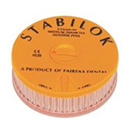 Stabilok Pins Orange Size 0.027 Titanium pkt 100